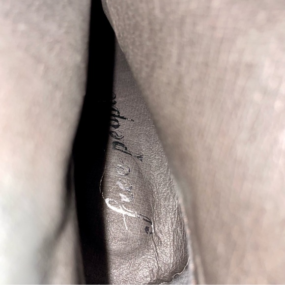 NWOT Free People Cecile Red Suede Booties - Picture 10 of 10